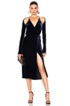 Dion Lee Contour Dress In Blue