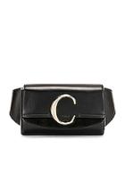 Chloe C Belt Bag In Black