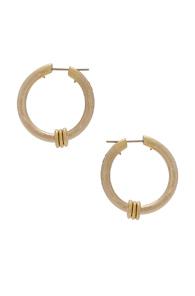 Spinelli Kilcollin Ursa Major Hoop Earrings In Metallics