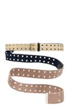 Y Project Canvas Belt In Black,neutrals