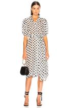 Lisa Marie Fernandez Shirt Dress In Abstract,black,white