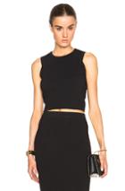 Jonathan Simkhai Spackle Angle Top In Black