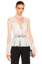Jonathan Simkhai Linear Dome Pleated Top In White