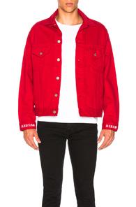 Adaptation Jean Jacket In Red