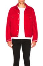 Adaptation Jean Jacket In Red