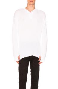 Ann Demeulemeester Knit Pullover In White