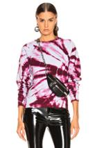 Proenza Schouler Pswl Tie Dye Sweatshirt In Purple,pink,tie Dye