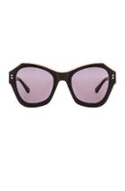 Stella Mccartney Pentagon Sunglasses In Black