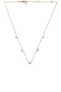 Carbon & Hyde Rose Choker Necklace In Metallics