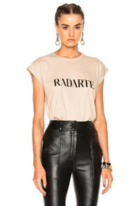 Rodarte Radarte Slouchy Tee In Neutrals