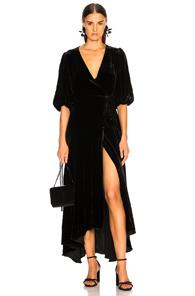 Ganni Aldine Dress In Black