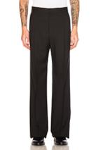 Givenchy Wide Leg Trousers In Black