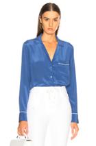 Equipment Keira Blouse In Blue