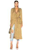 Raquel Allegra Robe Dress In Green