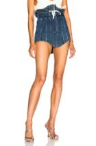 Y Project Mini Skirt In Blue