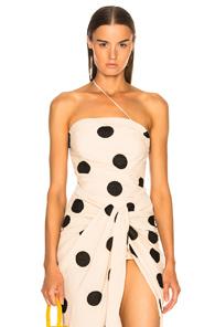 Jacquemus Brella Top In Abstract,neutrals