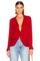L'agence Mariposa Blouse In Red