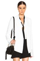 Chloe Crepe Sable Blazer In White