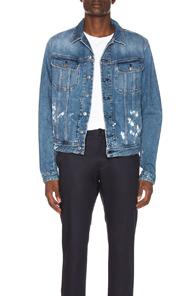 Acne Studios Bla Konst Tent Jacket In Denim Medium