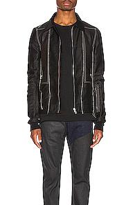 Rick Owens Rotterdam Harness Jacket In Black