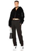 Fenty By Puma Cropped Bomber In Black