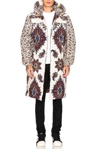 Paria Farzaneh Outcast Puffer In Neutral,paisley