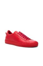 Givenchy Urban Street Low Top Sneakers In Red