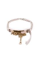 Maison Margiela Necklace & Bracelet Set In Metallics