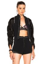 3.1 Phillip Lim Jacket With Zip Sleeve In Black