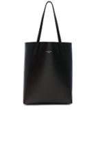 Givenchy Small Smooth Leather & Metallized Lining Stargate Tote In Black