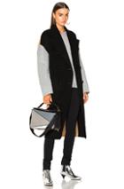 Acne Studios Cales Multi Coat In Black,neutrals,gray