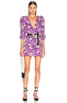 Magda Butrym Faro Dress In Floral,purple