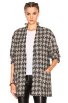 Isabel Marant Jameson Tweed Jacket In Gray,checkered & Plaid