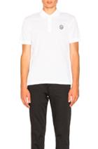 Alexander Mcqueen Classic Polo In White