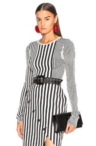 Altuzarra Seine Sweater In Black,stripes