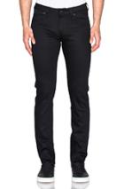 Naked & Famous Denim Super Skinny Guy 12 Oz In Black