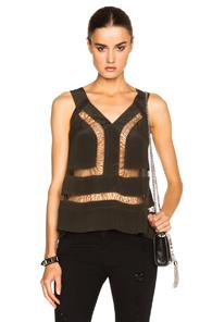 Iro Aude Top In Green