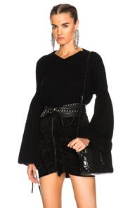 Zimmermann Maples Louche Sweater In Black