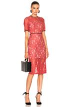 Alexis Remi Dress In Pink,red