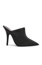 Yeezy Season 6 Reflective Mule Pumps In Black