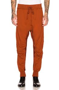 Haider Ackermann Moonshape Jogging Pants In Orange