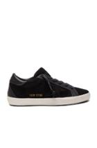 Golden Goose Bespoke Leather Superstar Sneakers In Black