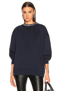 Acne Studios Yana Sweater In Blue