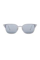 Thom Browne Square Frame Sunglasses In Gray