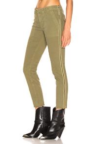 Nili Lotan Jenna Tape Pant In Green