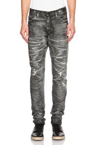 Prps Japan Fury Fit Distressed Jeans In Gray