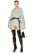 Y Project Hooded Sweatshirt In Gray