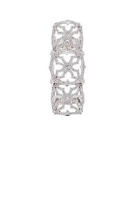 Loree Rodkin Triple Queen's Maltese Ring In Metallics