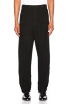 Haider Ackermann Elastic Waistband Trouser In Black