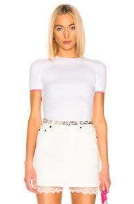 Joostricot Crew Neck Tee In White